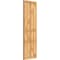 Ekena Millwork Framed Board-n-Batten Shutters w/Z-Bar, Rough Sawn Western Red Cedar, 21 1/2W x 67H, PR RBF06Z21X067RWR - alternate 5